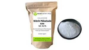500g Nitritpökelsalz Pökelsalz 0,4 - 0,5% E250 | wurstmacher-shop - Bild 1 von 2