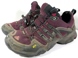 Adidas Terrex Fast X FM tief geschnittene Wanderschuhe lila Traxion Größe 9 Damen 8 Herren - Bild 1 von 10