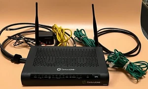 CenturyLink Technicolor C2000T Wireless 802.11N ADSL2+ VDSL Modem Router Bundle - Picture 1 of 13
