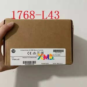 New Factory Sealed AB 1768-L43 SER B CompactLogix L43 Controller PLC 1768L43 - Picture 1 of 4