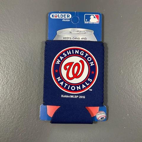 Washington Nationals MLB Baseball Kolder Beverage Insulator Team Logo Sports Cover