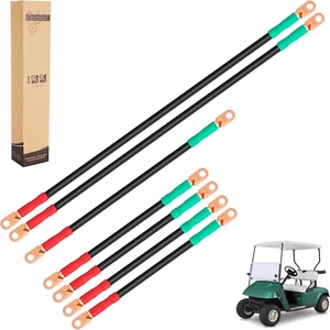 Golf Cart Battery Cables Wiring Kit for EZGO TXT & Medalist 1994-Up 36 & 48 Volt - Picture 1 of 6