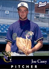 1997 St. Catharines Stompers Best #11 Joe Casey Honey Brook Pennsylvania PA Card