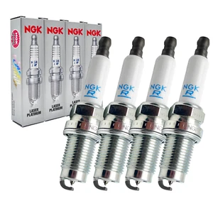 4Pcs NGK Double Platinum Zündkerzen PZFR6R 5758 Für Seat Skoda Audi A1 VW Touran - Picture 1 of 6