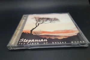 FOR LACK OF BETTER WORDS - STEPANIAN - AUDIO CD - Bild 1 von 4