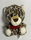 Peluche léopard de la jungle Walmart en peluche animaux paillettes yeux arc grande tête 2021