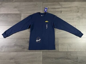 Nike NBA Denver Nuggets Courtside Max90 Navy Blau Langarm Herren Gr. XS NEU - Bild 1 von 10