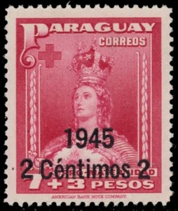 PARAGUAY 421 - Our Lady of Asuncion "Provisional" (pb50734) - Picture 1 of 1