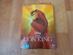 DISNEY CLASSICS NUMBER 32 THE LION KING DVD LIMITED EDITION O RING SLEEVE - Picture 1 of 2