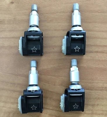 4 BMW Tire Pressure Sensors 433 MHZ 7er G11 G12 5er G30 X3 G01 X4 G02 6876955 - Image 1 of 3