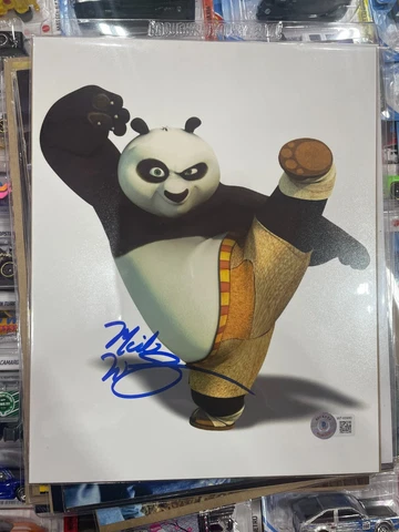 Mick Wingert Kung Fu Panda Autographed 8x10 photo Cover