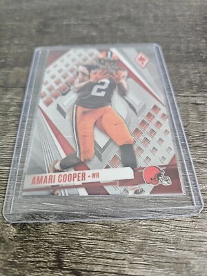 2023 Panini Phoenix Amari Cooper Silver Refractor Holo #80 Cleveland Browns NFL - Image 1 of 3