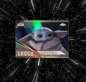 2023 Topps Chrome Star Wars Journey Of Grogu Complete 20 card set - Picture 1 of 6