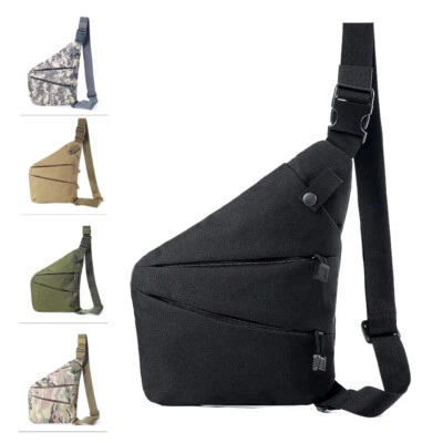 Bolso Bandolera Bolso de Hombro Bolso de Pecho Bolso de Viaje Antirrobo para Hombres Mujeres Foto 1 de 4