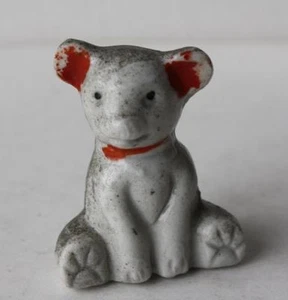 Estatuilla de oso de peluche sentado hecha en Japón porcelana cerámica IMPRESIONANTE vintage MIRAR - Imagen 1 de 1