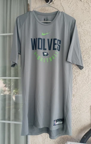 Minnesota Timberwolves Nike Practice Tshirt LT Cover
