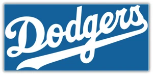 Los Angeles Dodgers MLB Baseball Sport Logo Car Bumper Sticker Decal ''SIZES'' - Picture 1 of 1