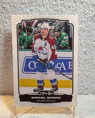 2022-23 UD O-Pee-Chee OPC Base #163 Samuel Girard - Colorado Avalanche - Image 1 of 2