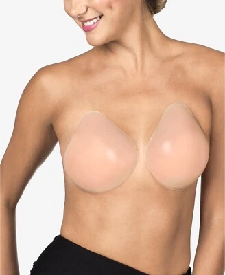 Fashion Forms Sz B Cup Lift It Up Backless Strapless Plunge Adhesive Bra Nude - Image 1 of 4