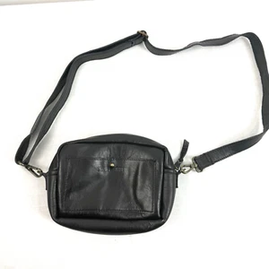 Bolso Bandolera Stanley Street The Sidekick Cuero Negro - Imagen 1 de 12