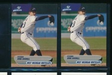 Lot (2) 2006 Choice #1 Erik Averill West Michigan Whitecaps (BY52) SWSW6