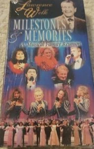 Lawrence Welk Milestones & Memories A Musical Family Reunion VHS New Sealed - Picture 1 of 2
