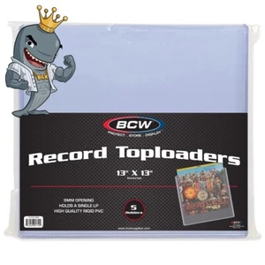 BCW 12-Inch Record 9mm Topload Holder 33 RPM FREE SHIP - Imagen 1 de 2