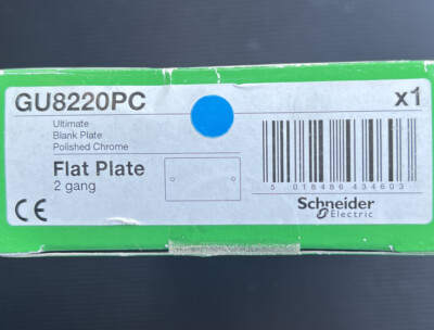 Electrical Blanking Blank Plate In Polished Mirror  Produktbild-Vorschau 3