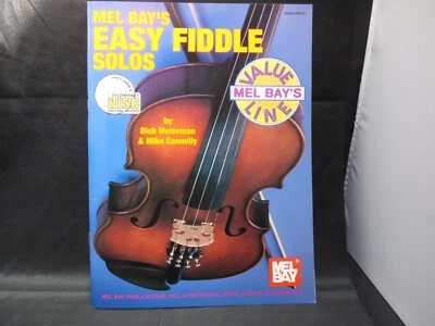 Mel Bay's. Easy Fiddle Solos. with CD. 26 Songs. Song Book For Violin - Image 1 of 4