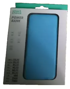 Banco de alimentación Smart Choice gran capacidad: 20000 mAh salidas: 2x USB-A - Imagen 1 de 3