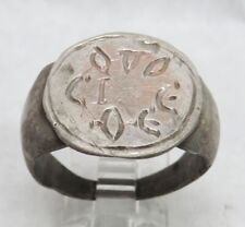 3rd CENTURY A.D. SILVER ROMAN  LARGE RING SIZE 13