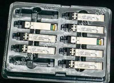 Intel E25GSFP28SR 10G/25GBASE-SR  SFP28 SR 850nm LC 300m FC Transceiver - Image 1 of 2