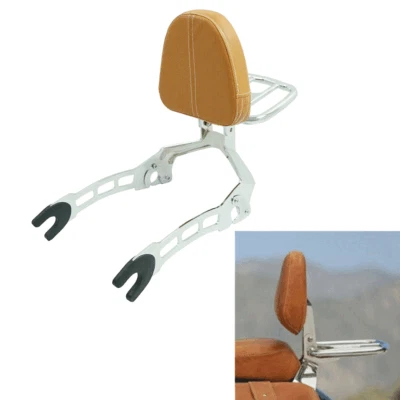 Encosto traseiro de passageiro Sissy Bar com bagageiro para Indian Scout 2015-2023 - Imagem 1 de 4