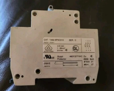 Allen Bradley 1492-SP3C010 Series C 415vac - Image 1 of 4