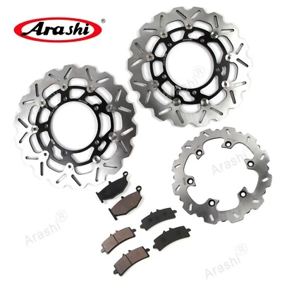 Для Suzuki Hayabusa GSX1300R 2015 2014 2013 Arashi передний задний тормоз ротор + колодки - Изображение 1 из 4