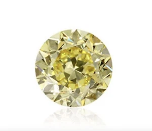 Cubic Zirconia Canary Yellow Round Faceted 6AAAAAA Loose Stones (3mm - 20mm) - Picture 1 of 2