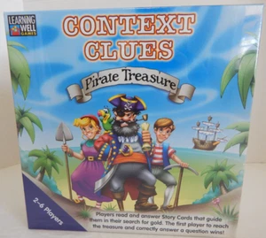 Learning Well Games Context Clues Pirate Treasure RL 3.5-5.0 Homeschool Read New - Picture 1 of 4