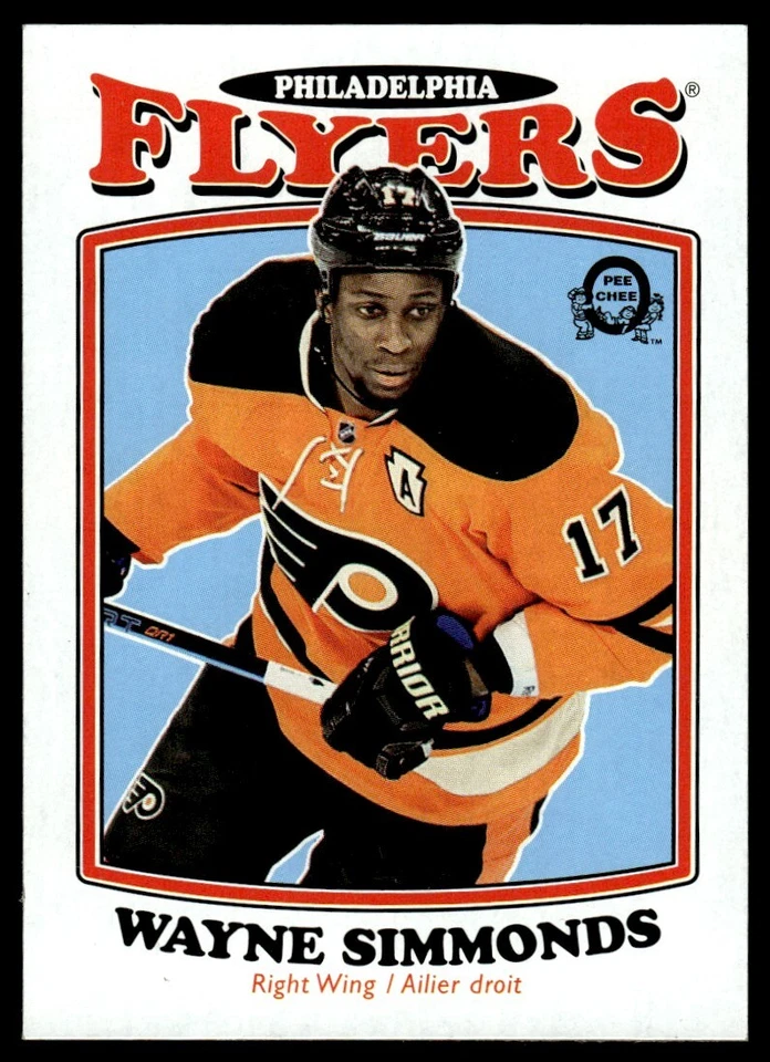 2016-17 O-Pee-Chee Retro Wayne Simmonds Philadelphia Flyers #13 - Image 1 of 2