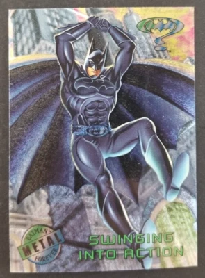 Batman Forever 1995 Fleer Metal Card #8 (NM) - Image 1 of 2