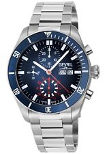 Gevril Men's 48621B Yorkville Chrono Swiss Auto ETA Valjoux 7750 Divers Watch