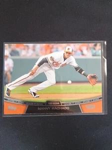 2013 Topps Baseball Manny Machado CD-13 Baltimore Orioles - Bild 1 von 2
