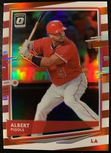 Donruss Optic #193 2020 Albert Pujols Choice Freedom Prizm #/45 - Imagen 1 de 2