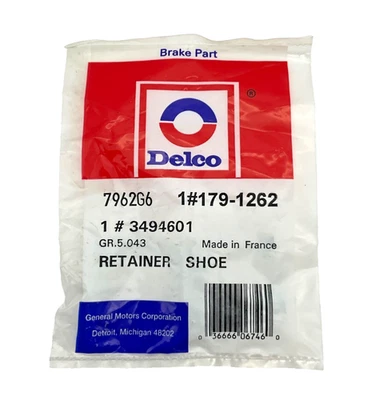 ACDelco (GM OEM) Brake Shoe Retainer 1791262 / 3494601 - Image 1 of 2