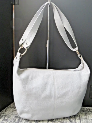 FURLA AUTH Baby Blue Pebbled Leather Large Shoulder or Cross Body Bag - Image 1 of 4