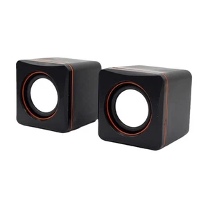 USB Corded Computer Speaker Desktop Speaker Sound Box Mini Subwoofer Loudspeaker - Picture 1 of 8