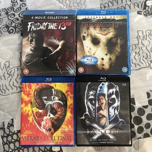 FRIDAY THE 13TH 8-Movie Collection (Blu-ray) plus JGTH/JASON X Double Pack - Picture 1 of 2