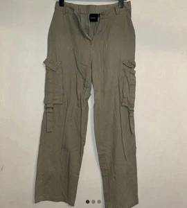 Bailey Cargo Trousers With Pockets From Boohoo Size UK12 - Picture 1 of 3
