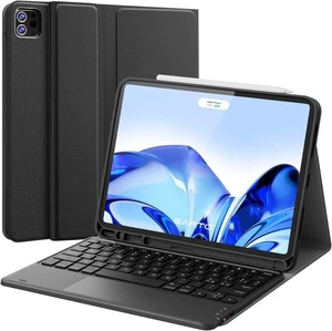 Qwerty It Layout Keyboard Case IPAD Air 11 (M2,2024), IPAD Pro 11 ( 4/3/2/1 Gen) - Zdjęcie 1 z 7