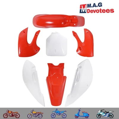Nuevo kit de carenado de guardabarros de plástico para Kawasaki KX65 KLX110 DRZ110 Suzuki RM65 Foto 1 de 4