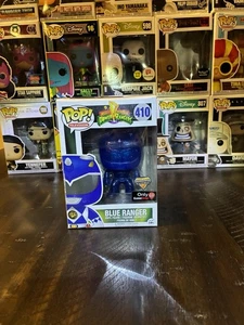 Funko Pop! Television Blue Ranger (Morphing) Exclusive Vinyl Figur #410 - Bild 1 von 5